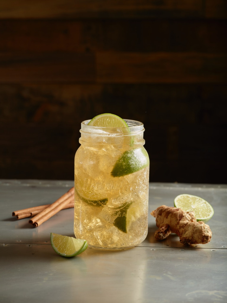 Spiced cinnamon mule mason